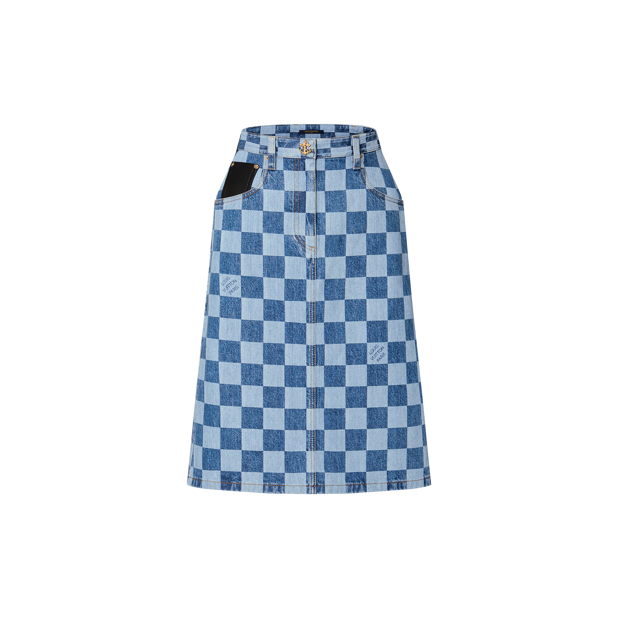 Jupe damier outlet